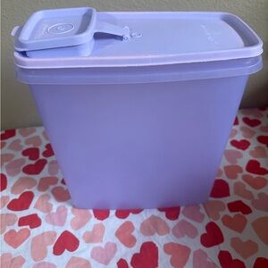 Tupperware Purple Storage Container Large Cereal